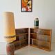 Pair of Mid-Century Oak School Bookcases