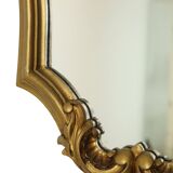Vintage Gold Mirror Baroque Style Classic Crested Mirror 61cm