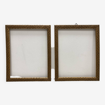 Pair of old frames