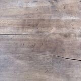 Antique solid cherry farmhouse table with 3 drawers and 1 pull out.