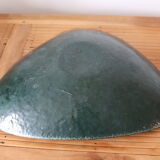 Vintage enamelled copper dish