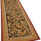 Handmade European Vintage Aubusson Kilim 90 cm x 300 cm