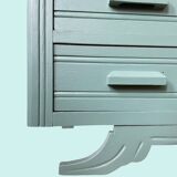 Revamped vintage oak chest of drawers