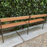 Vintage school bench