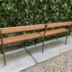 Vintage school bench