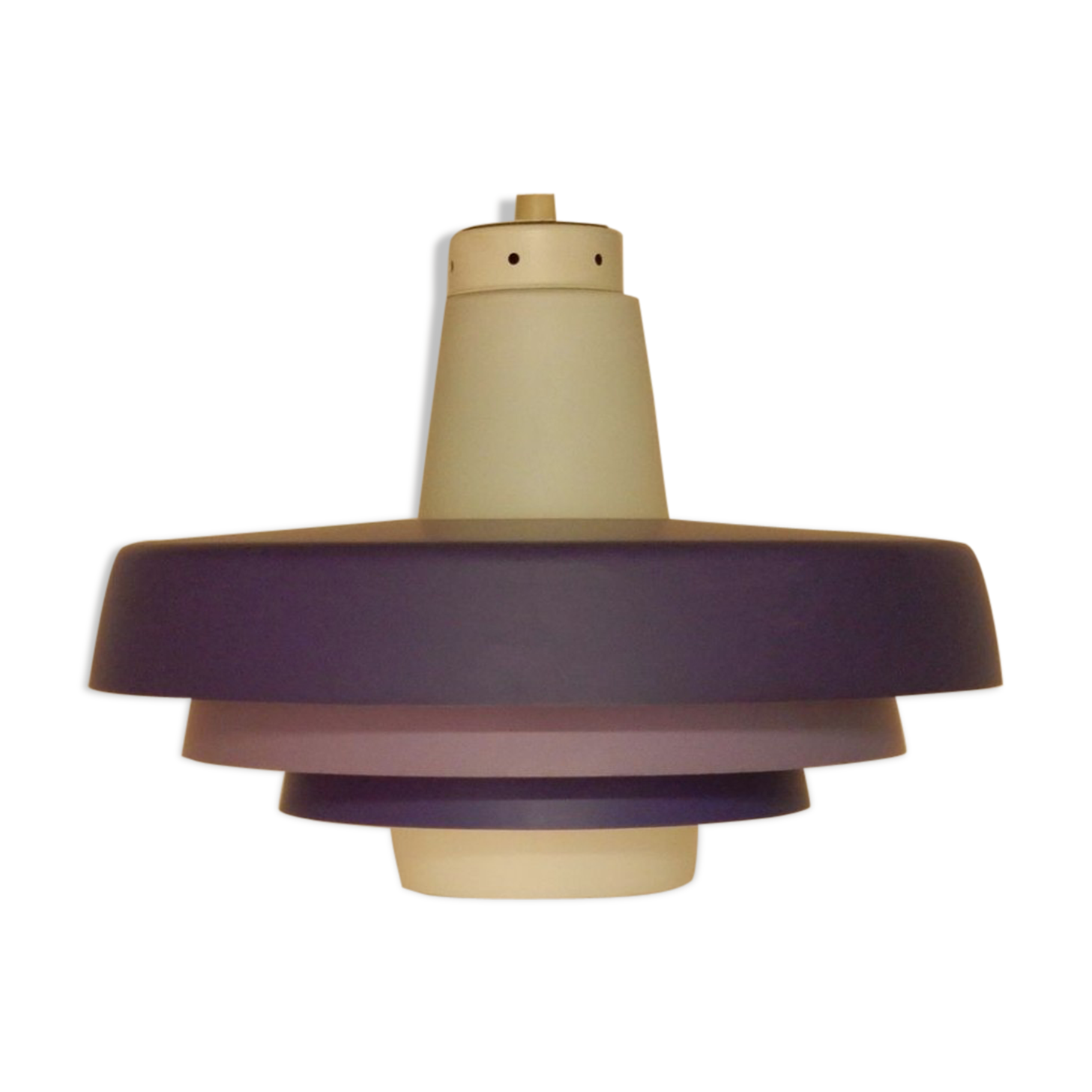 Metal and glass suspension Denmark 1960s