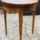Table demi lune portefeuille