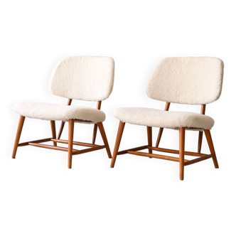 Fauteuils scandinaves d'Alf Svensson