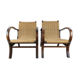 Pair of Bauhaus armchairs by Erich Dieckmann