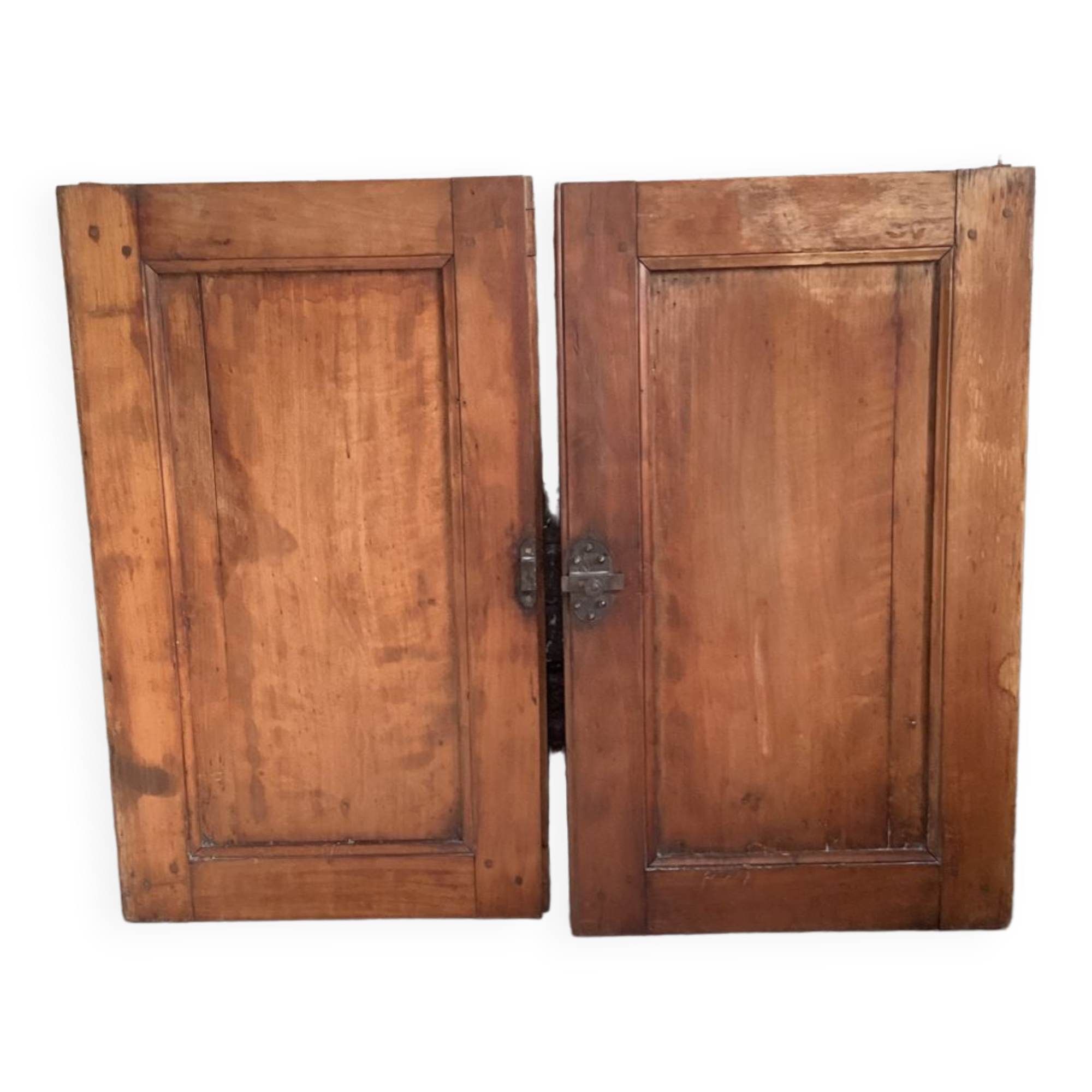 Paire de portes de placard ancienne