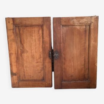 Pair of old cupboard doors