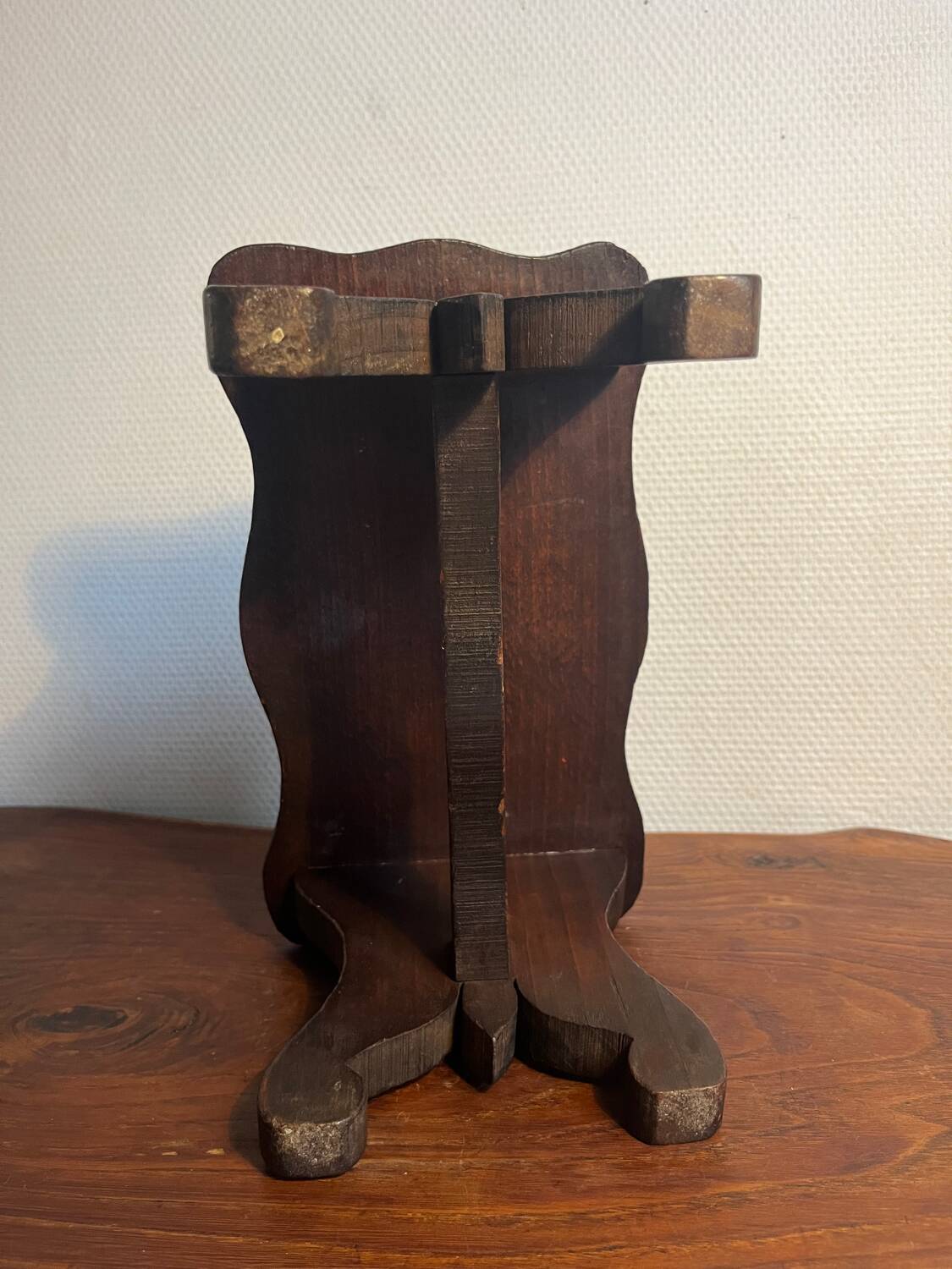Repose pied ou tabouret bois