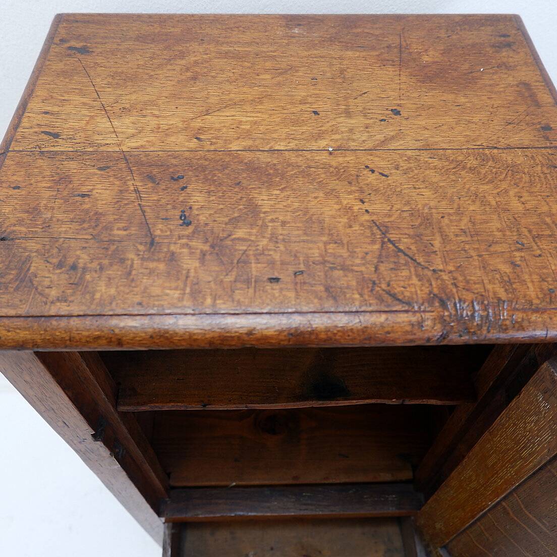 Vintage Wooden Side Cabinet - 1950s