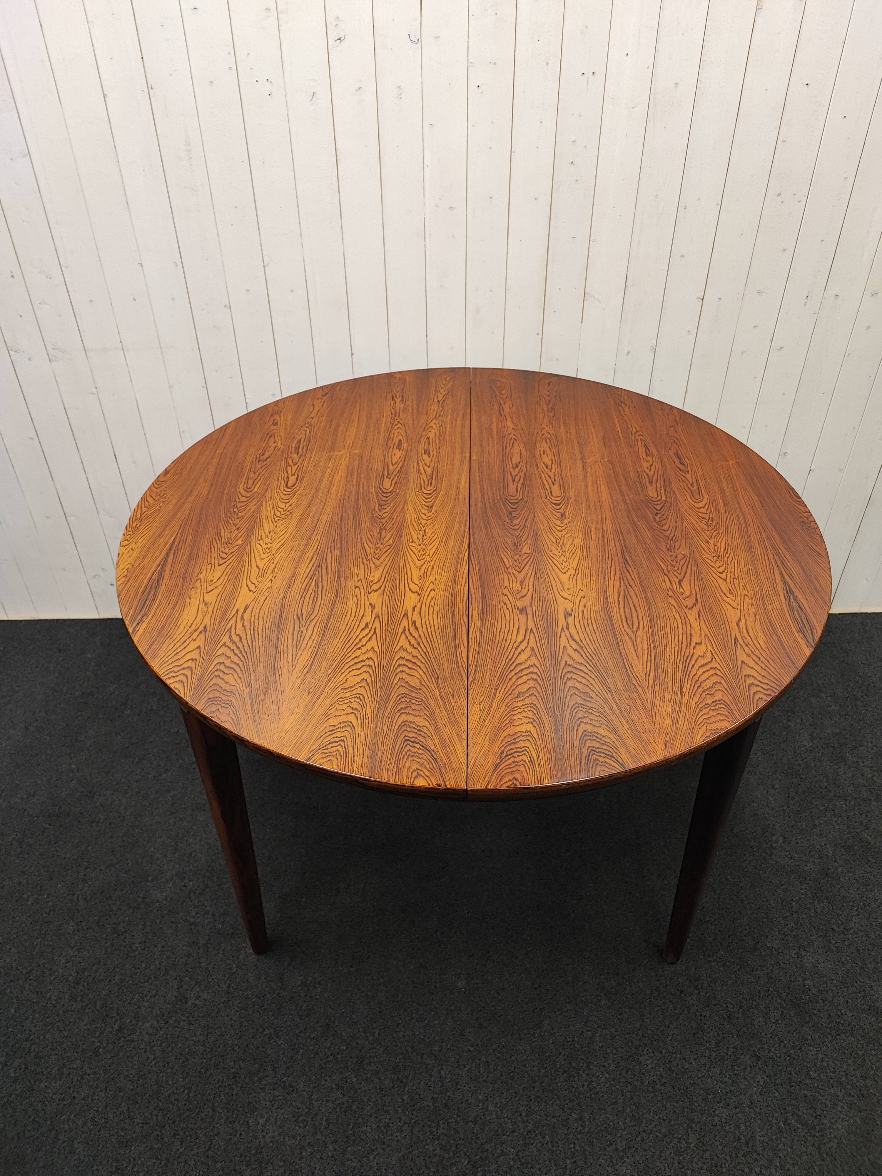 Vintage rosewood table