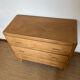 Commode vintage bois pieds compas