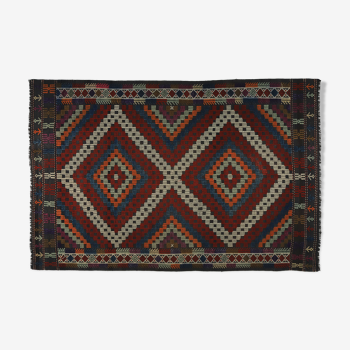 Anatolian handmade kilim rug 271 cm x 177 cm