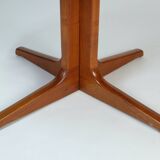 Vintage Teak Esstisch Dining Table Rund Erweiterbar Glostrup Danish Design