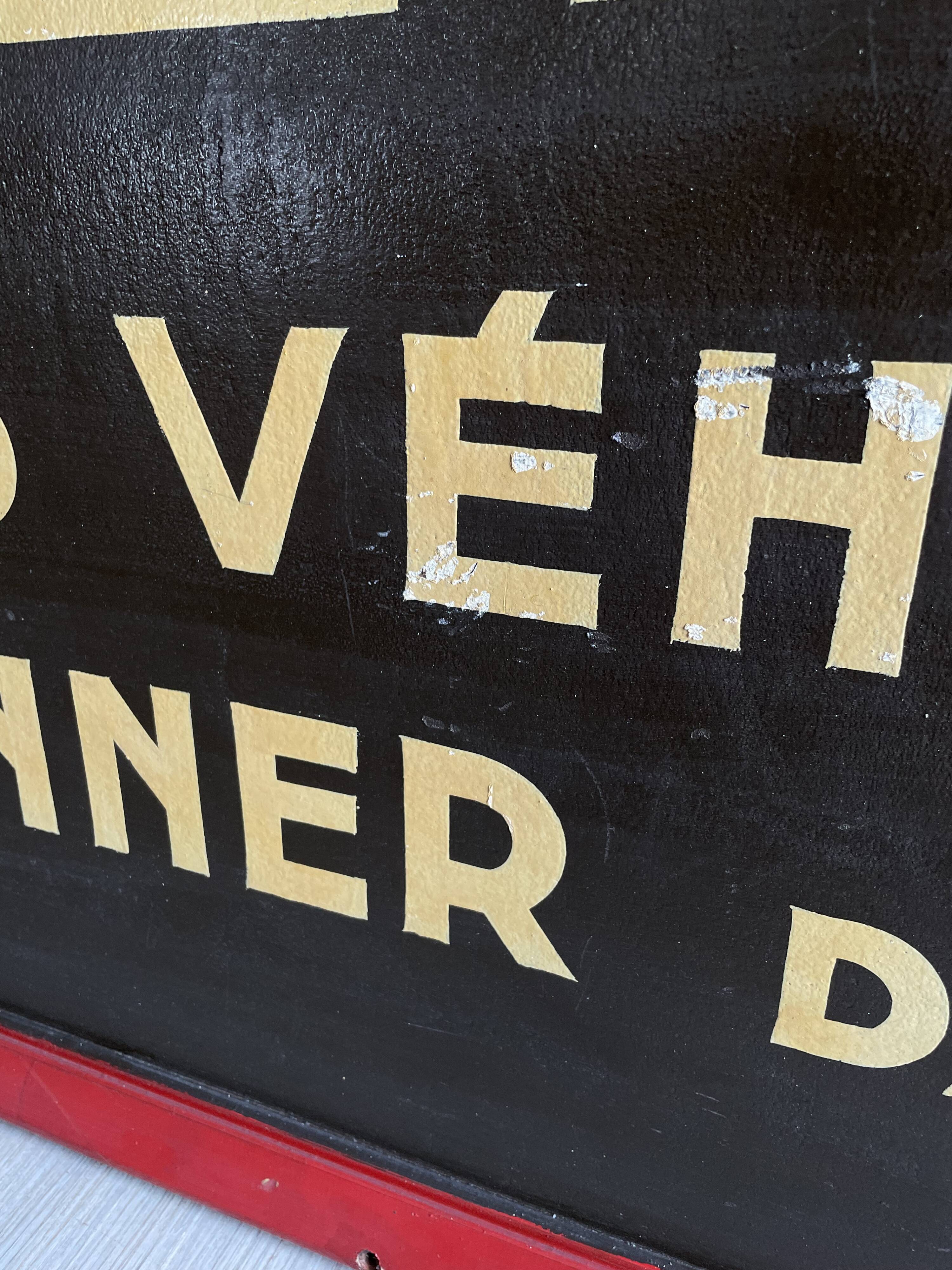 Painted garage panel