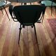 4 chaises vertes (Dans le gout de) jacques Hitier