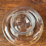 Baccarat crystal caviar bowl. 1990s