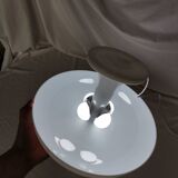 White plastic mushroom lamp