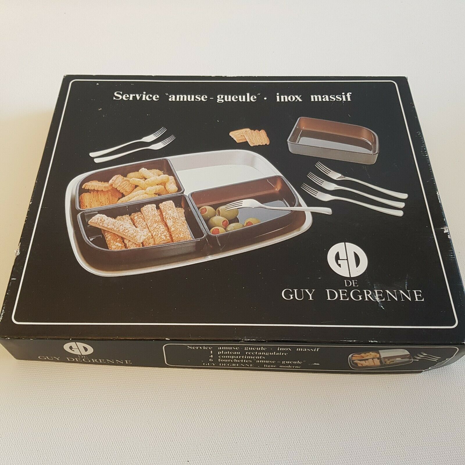 aperitif service appetizer Guy Degrenne