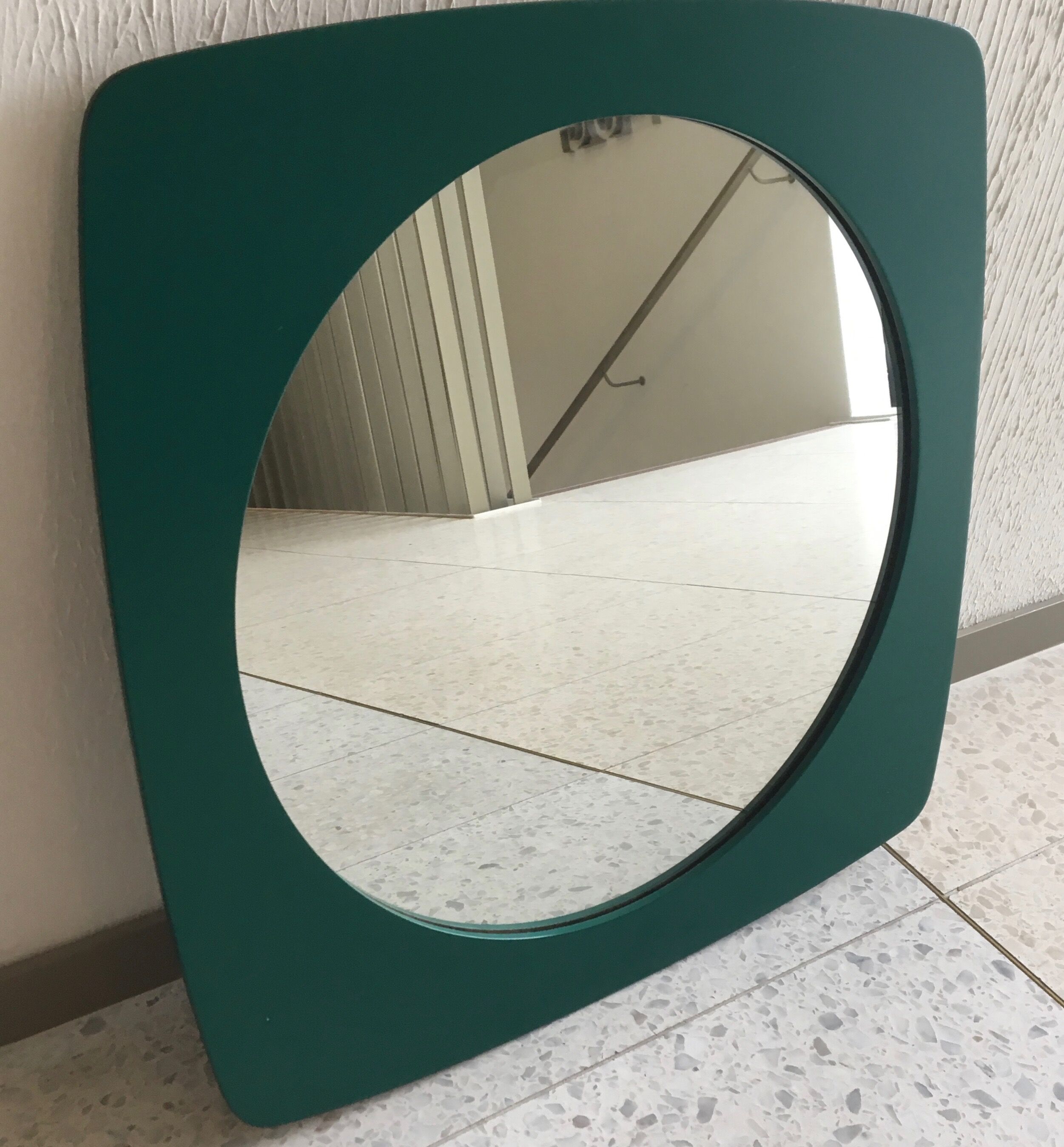 Vintage wall mirror, 1970 - 57x57cm