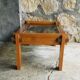 Modernist rectangular coffee table wood and glass - vintage - 1960s