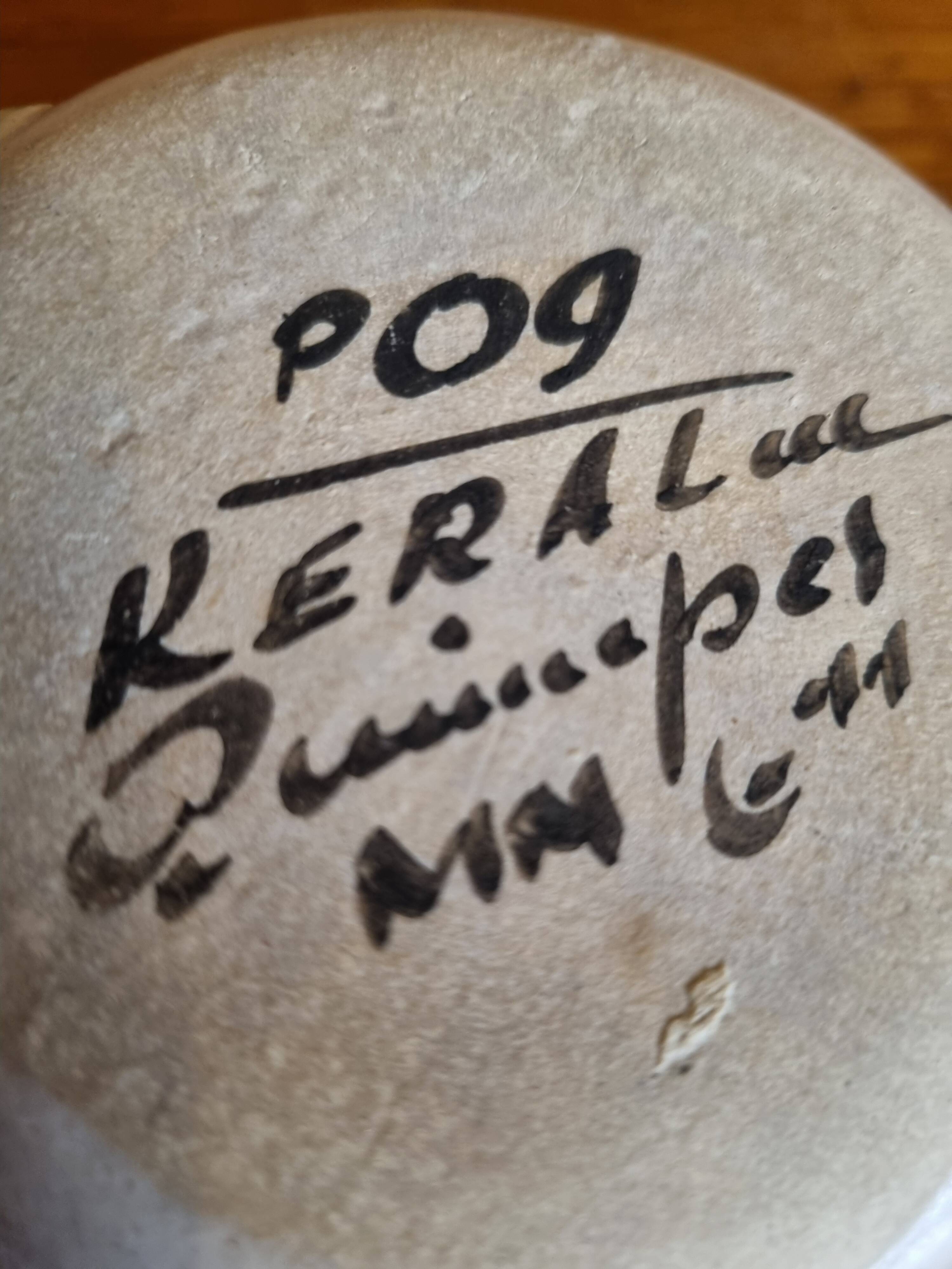 Poêlon rose Keraluc P09 Quimper Bretagne