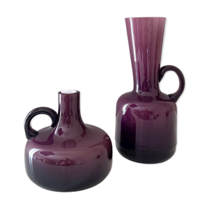 Vases en verre friedrich