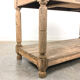 Antique bleeched oak drapers table 19th century