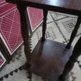 Vintage 2-tier pedestal table