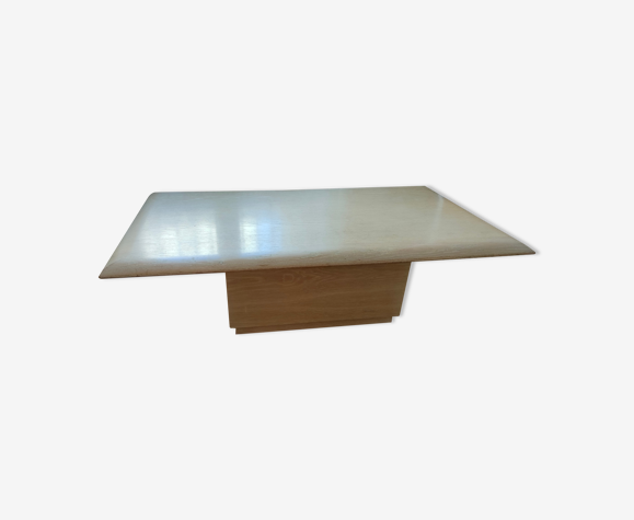 Table basse chêne cérusé