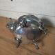Silver-plated coffee pot