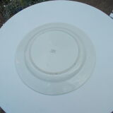 large flat diam 32,5 faience B.F.K model laurel