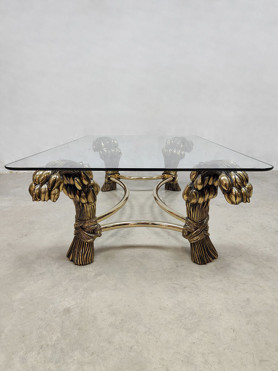 Vintage coffee table 'Hollywood Regency' Willy Daro