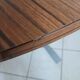 Round butterfly formica table