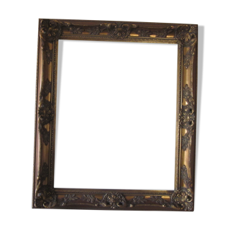 Gilded stucco frame