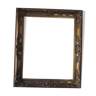 Gilded stucco frame