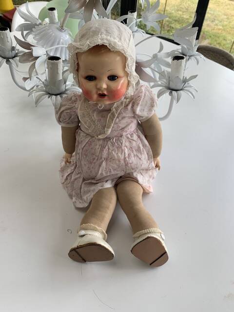 Poupon, collectible doll, Raynal, circa 1948, old and collector's