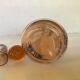 Old sailing decanter and 5 small matching liquor glasses