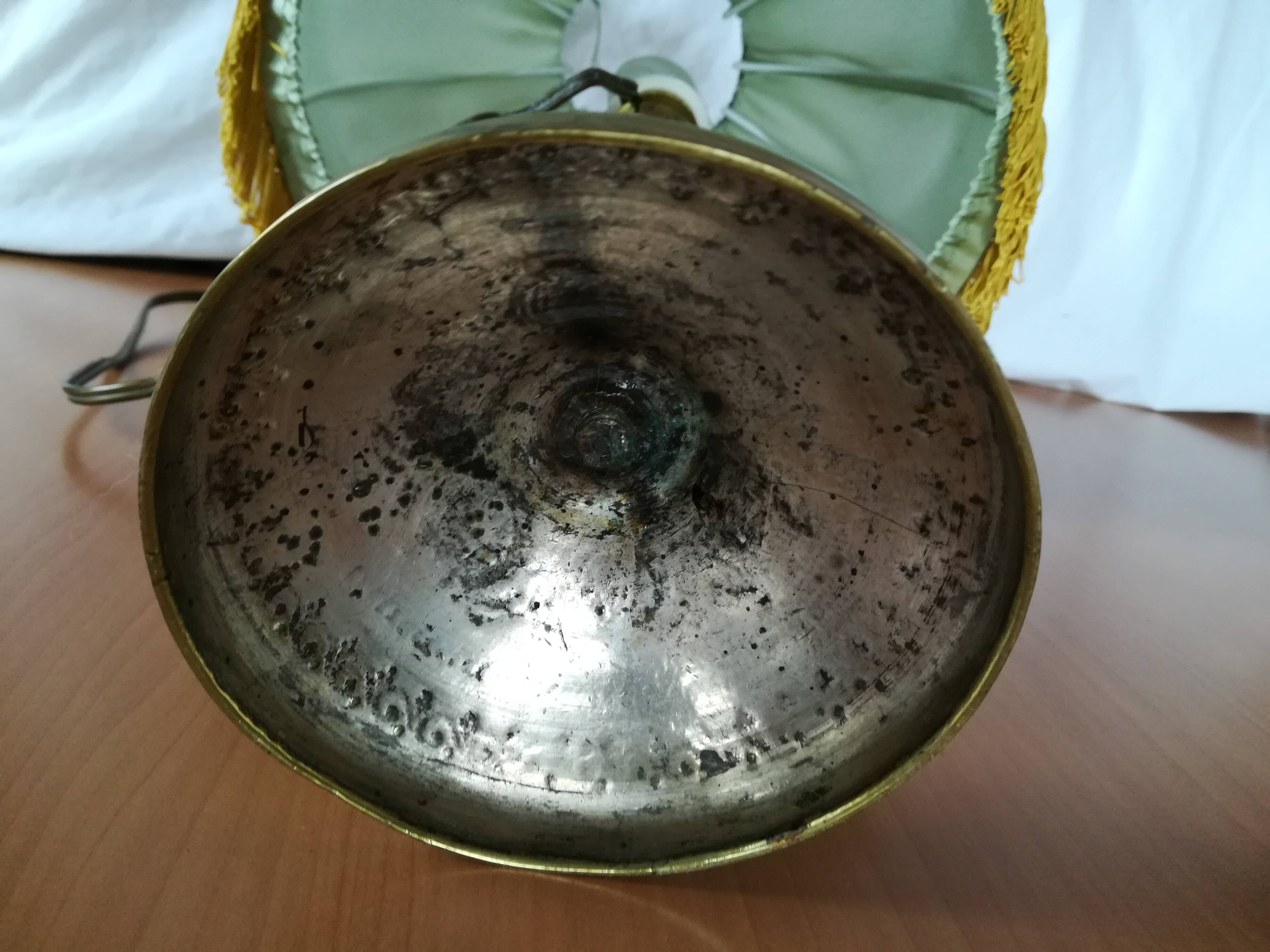 Vintage brass desk lamp