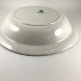 Flat round hollow 28,5cm iron earth Gien Etruscan