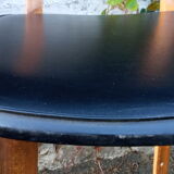 Four chairs in skaï, Scandinavian style, 60s