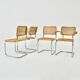 Dining chairs B32 by Marcel Breuer lot of 4