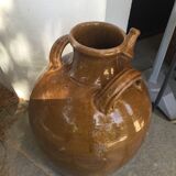 Varnished oil jug