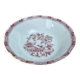 Saladier Seltmann Weiden Bavaria Theresia rouge – Porcelaine allemande vintage