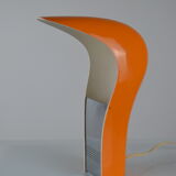 Orange Pelota lamp by Cesare Casati and C. Emanuele Ponzio for Lamperti, 70s