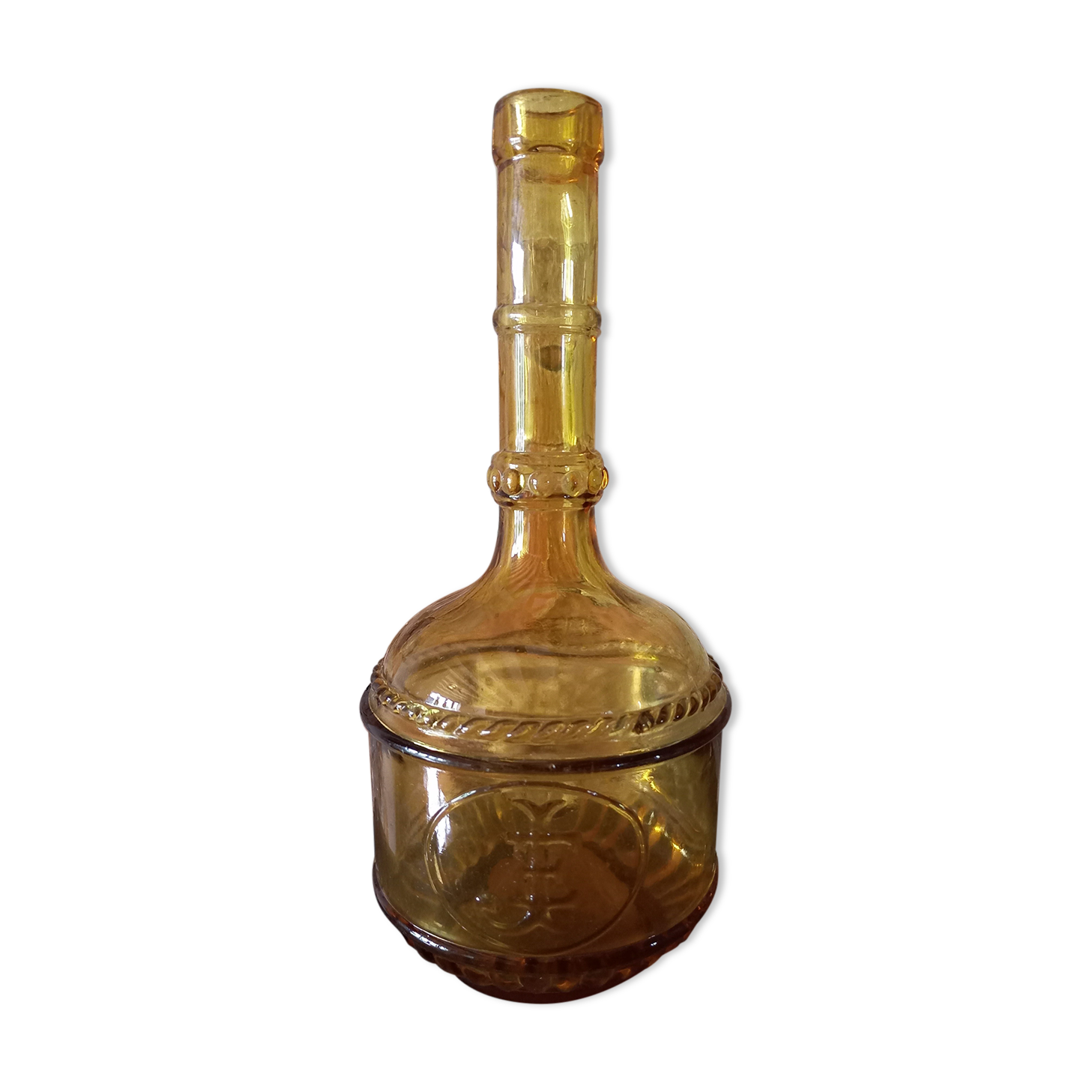 Vase soliflore shaped bottle true vintage