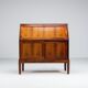 Cabinet secrétaire H.W. Klein en palissandre Bramin Danemark 1960